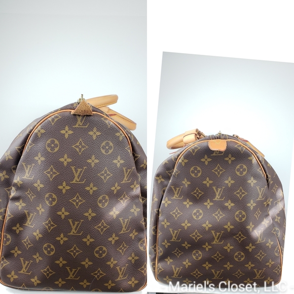 Authentic Louis Vuitton Keepall 55 Duffel Bag #2442M - Picture 7 of 10